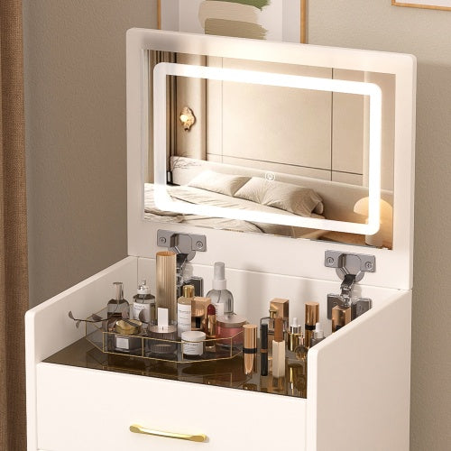 3-in-1 Modern Vanity Set: The Ultimate Space-Saving Beauty Station