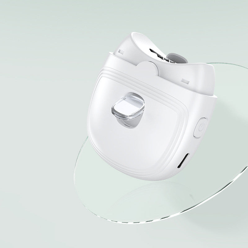 Pro Automatic Electric Nail Clipper – Rechargeable, Anti-Splash Trimmer with Built-in LED Light