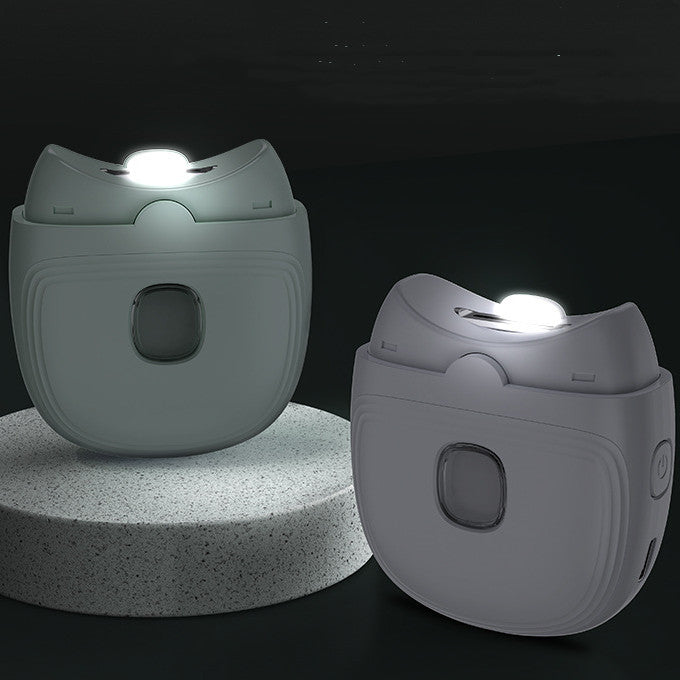 Pro Automatic Electric Nail Clipper – Rechargeable, Anti-Splash Trimmer with Built-in LED Light