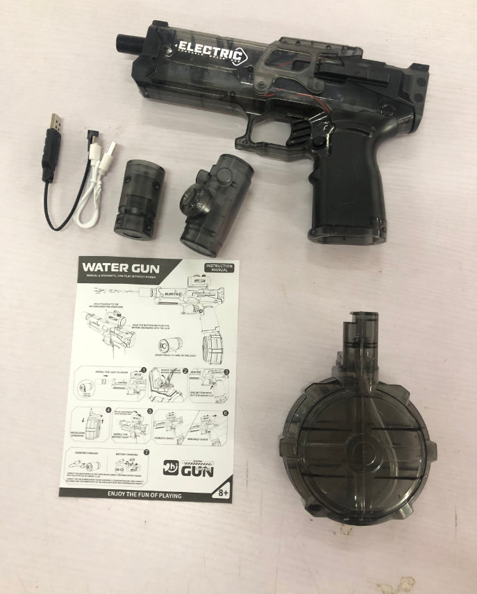 Fire Rat Ultra-Pulse Electric Water Blaster – Fully Automatic with LED Lights & 33ft Range