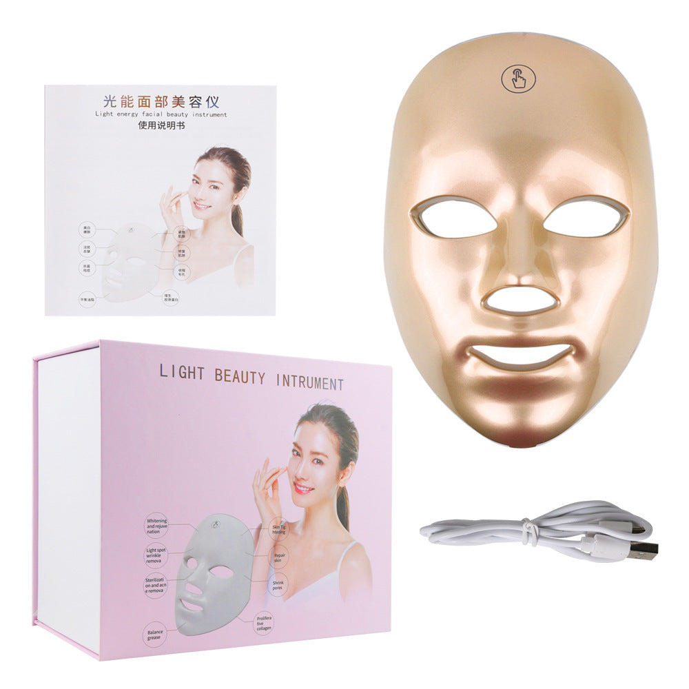 7-Color LED Photon Therapy Mask