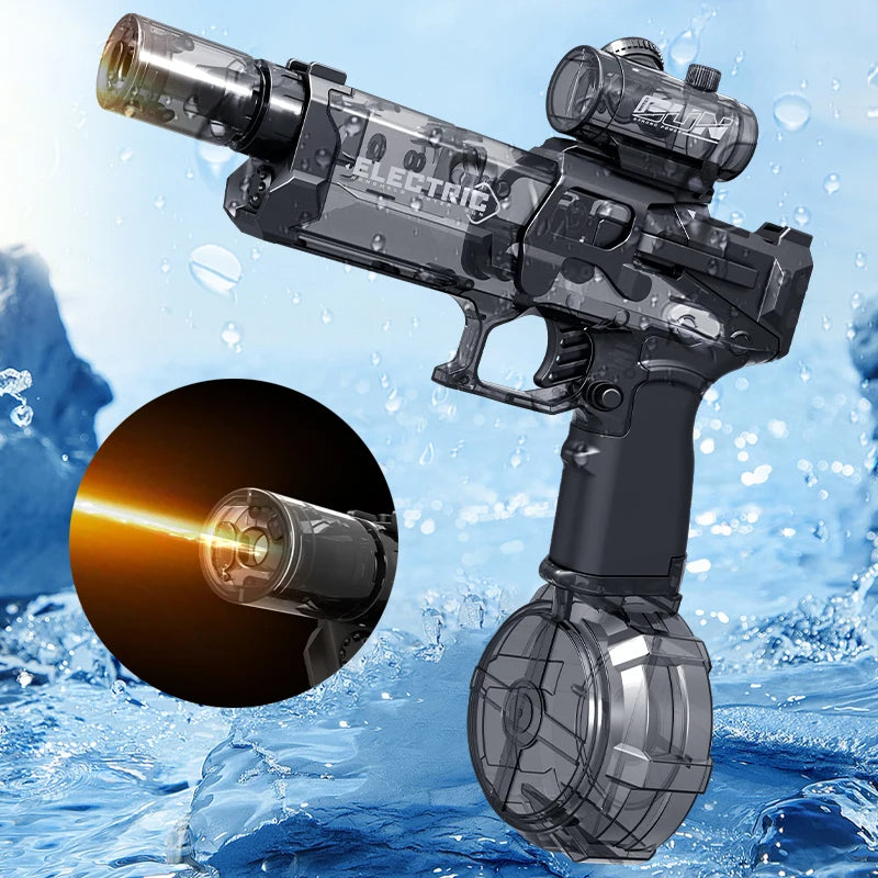 Fire Rat Ultra-Pulse Electric Water Blaster – Fully Automatic with LED Lights & 33ft Range